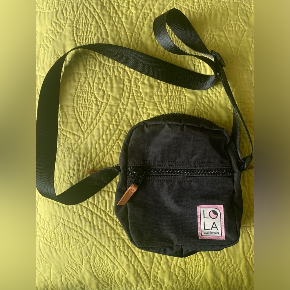 LOLA black small crossbody